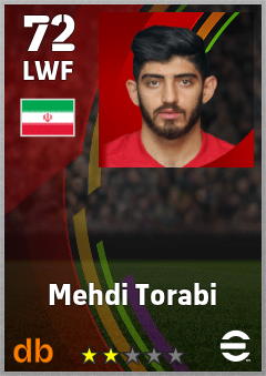 Mehdi Torabi eFootball player card
