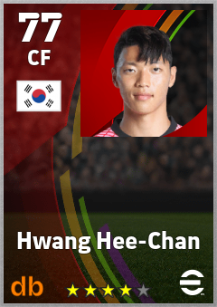 Hwang Hee-Chan eFootball player card