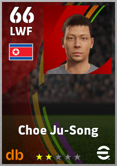 Choe Ju-Song — LWF, OVR 66, MAX 66