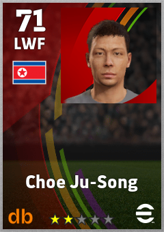 Choe Ju-Song — LWF, OVR 71, MAX 71