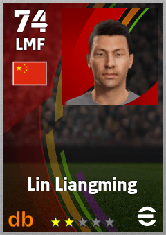 Lin Liangming — LMF, OVR 74, MAX 74
