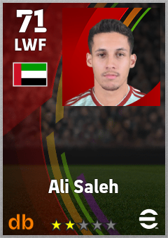 Ali Saleh eFootball player card