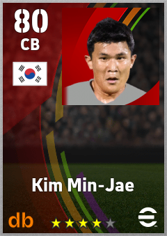 Kim Min-Jae eFootball player card