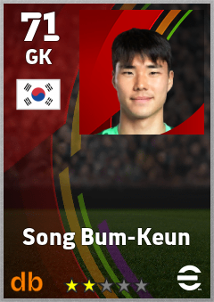 Song Bum-Keun eFootball player card