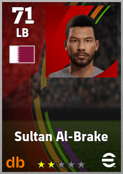 Sultan Al-Brake eFootball player card