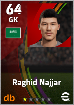 Raghid Najjar eFootball player card