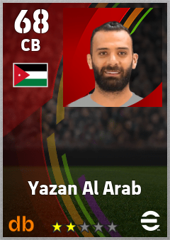 Yazan Al Arab eFootball player card