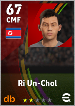 Ri Un-Chol — CMF, OVR 67, MAX 67