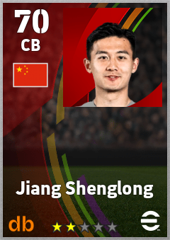 Jiang Shenglong eFootball player card