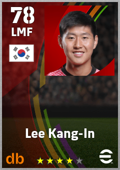 Lee Kang-In eFootball player card