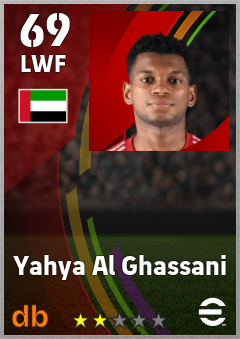 Yahya Al Ghassani eFootball player card