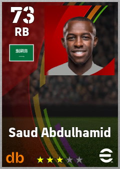 Saud Abdulhamid eFootball player card