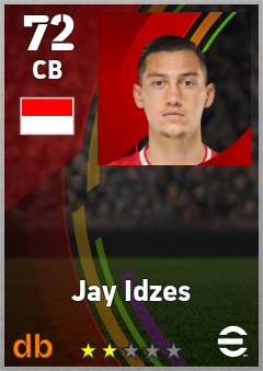 Jay Idzes eFootball player card