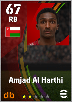 Amjad Al Harthi eFootball player card