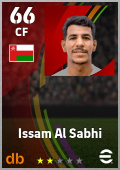 Issam Al Sabhi eFootball player card