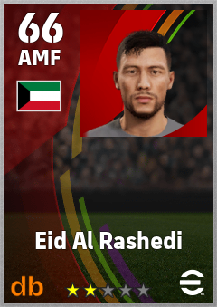 Eid Al Rashedi eFootball player card