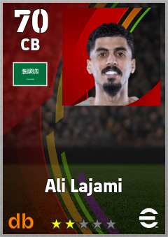 Ali Lajami eFootball player card