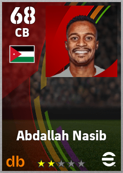 Abdallah Nasib eFootball player card