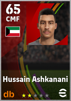 Hussain Ashkanani eFootball player card
