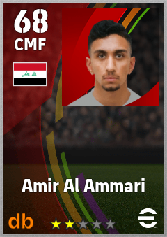 Amir Al Ammari eFootball player card