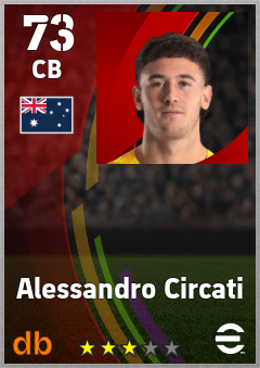 Alessandro Circati eFootball player card