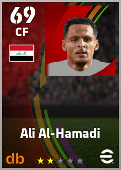 Ali Al-Hamadi eFootball player card