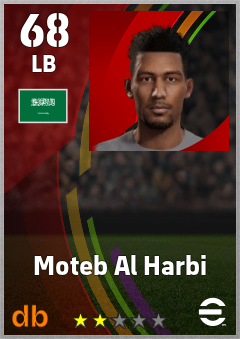 Moteb Al Harbi eFootball player card