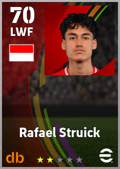 Rafael Struick — LWF, OVR 70, MAX 70