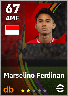 Marselino Ferdinan eFootball player card
