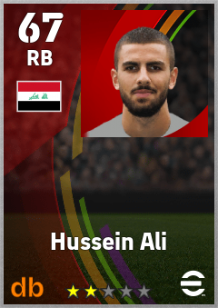 Hussein Ali eFootball player card