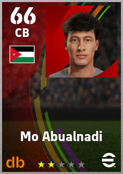 Mo Abualnadi eFootball player card