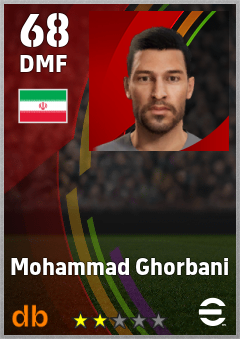 Mohammad Ghorbani eFootball player card