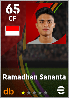Ramadhan Sananta eFootball player card
