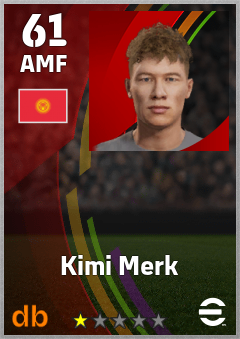 Kimi Merk eFootball player card