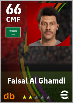 Faisal Al Ghamdi eFootball player card