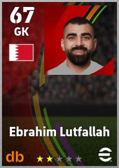 Ebrahim Lutfallah eFootball player card