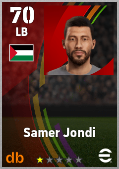 Samer Jondi — LB, OVR 70, MAX 70