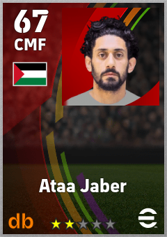Ataa Jaber — CMF, OVR 67, MAX 67