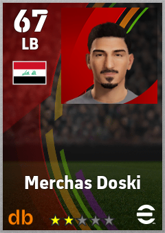 Merchas Doski eFootball player card
