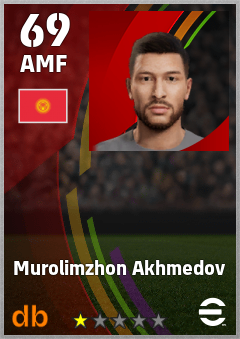 Murolimzhon Akhmedov — AMF, OVR 69, MAX 69