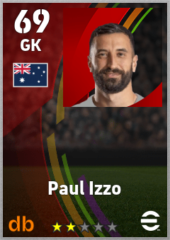 Paul Izzo eFootball player card