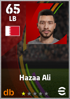 Hazaa Ali eFootball player card