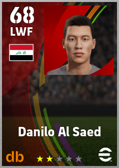 Danilo Al Saed eFootball player card