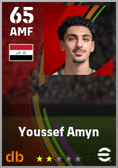 Youssef Amyn eFootball player card