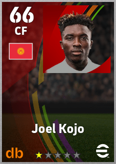 Joel Kojo eFootball player card