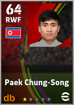 Paek Chung-Song — RWF, OVR 64, MAX 64