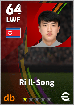 Ri Il-Song — LWF, OVR 64, MAX 64
