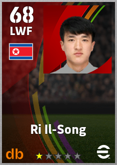 Ri Il-Song — LWF, OVR 68, MAX 68