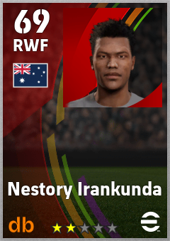 Nestory Irankunda eFootball player card