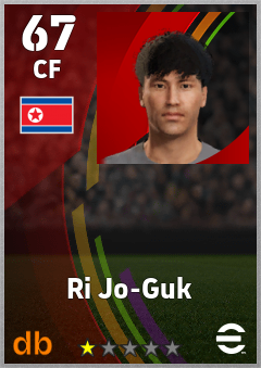 Ri Jo-Guk — CF, OVR 67, MAX 67